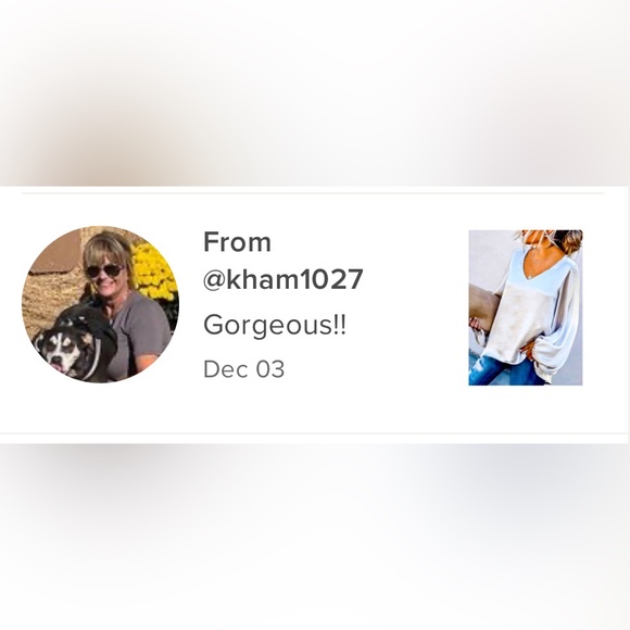 ON SALE! Silver Metallic Minimalist Puff Sleeve Blouse - Picture 4 of 4